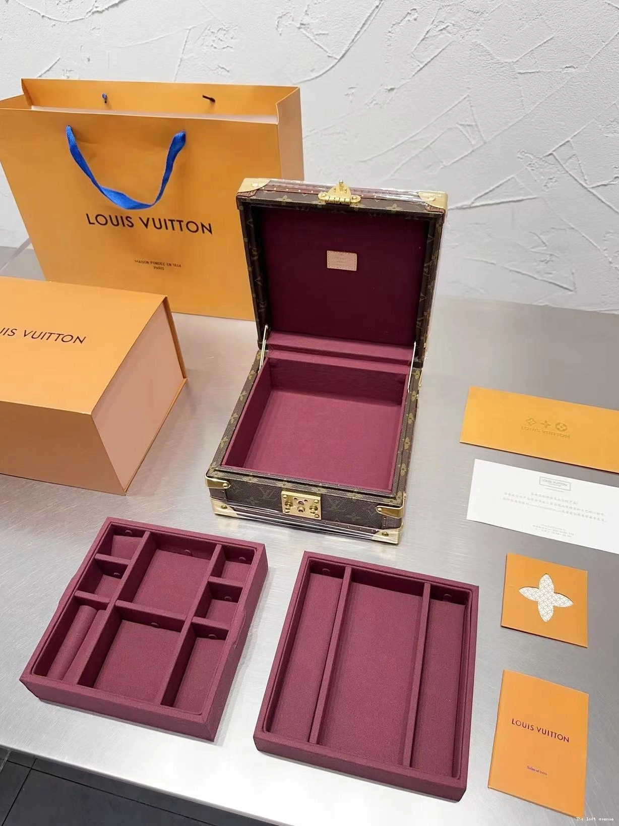 LV JEWELRY CUSTOM BOX 0731